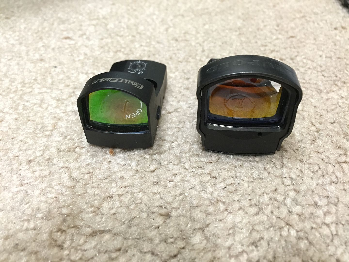 Leupold DeltaPoint Pro vs Vortex Razor Red Dot sight